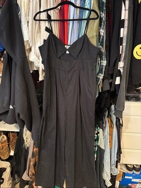 Future collective Jenny K Lopez Black Women's linen jumpsuit